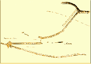 Plan du moulin de Saint-Jean-les-Deux-Jumeaux, 1844 (Arch. dp. Seine-et-Marne).